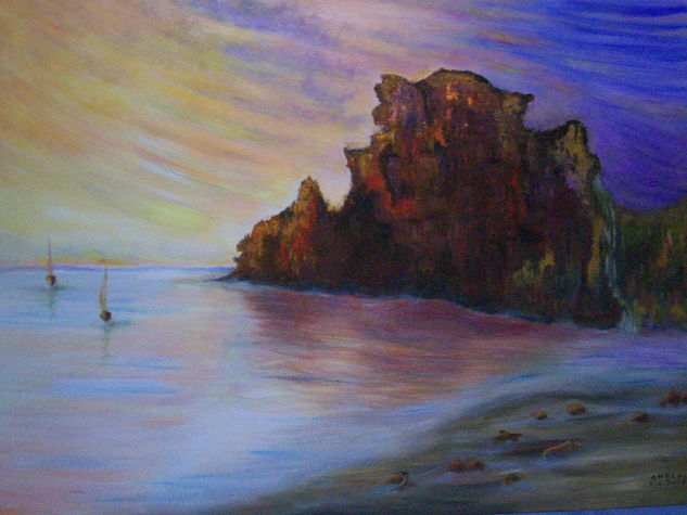 El golfo Oil Canvas Landscaping