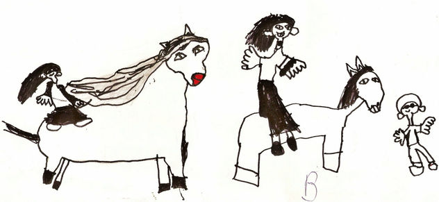 Jugando a niño