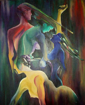 Convivencia Oil Canvas