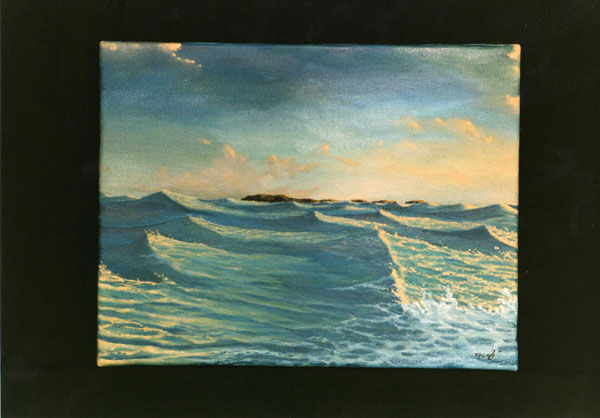 Mare nostrum Oil Canvas Marine Painting