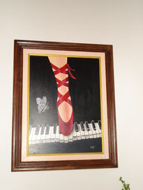 Pie en el piano
