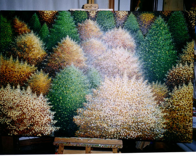 Otoño Oil Canvas Landscaping