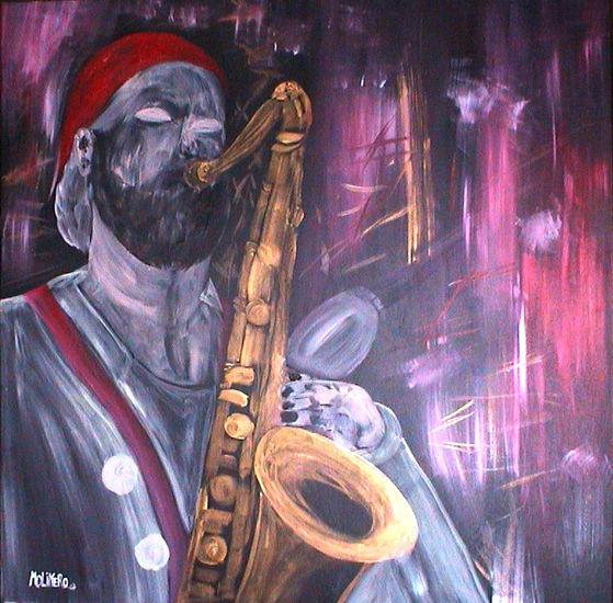 Jazz - Rão Kyao Oil Canvas Landscaping