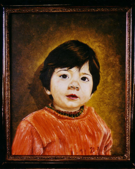 La niña de Diego Óleo Lienzo Retrato