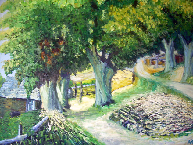 Camino Oil Canvas Landscaping