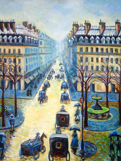 París Oil Canvas Landscaping