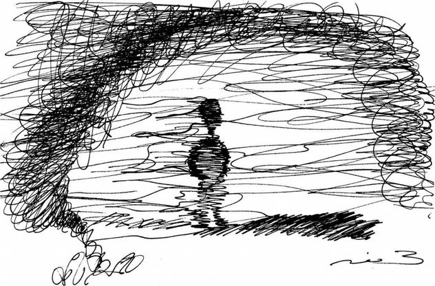 HOMBRE VIENTO, POLVO Y SOLEDAD