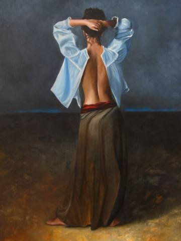 Misterios de Seduccion Oil Canvas Figure Painting