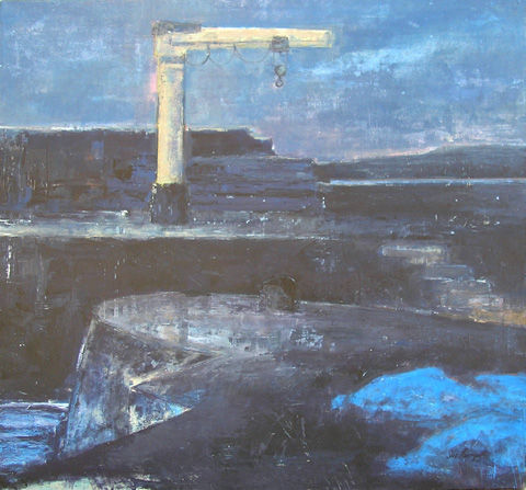 Cantábrico nº 16 Mixed media Panel Marine Painting