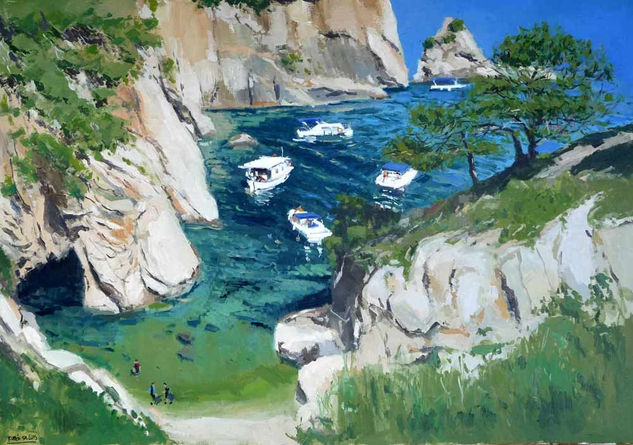 SANT JOAN DE PALAMÓS Oil Canvas Landscaping