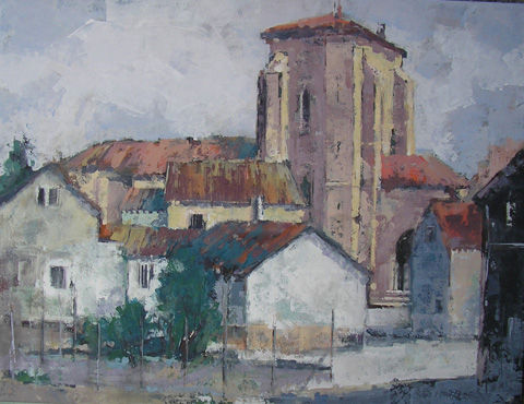 Gamonal nº1 Oil Canvas Landscaping