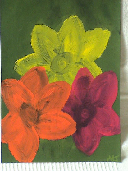 Flores Gouache