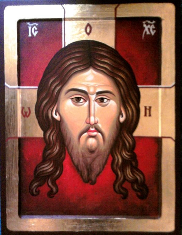 Jesus Christ 36 x 24 cm egg tempera on wood