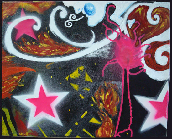 trilogía del abismo, Vol.1 Acrylic Canvas Others