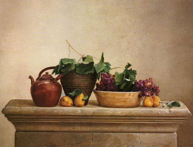 pedestal frutero Oil Canvas Others