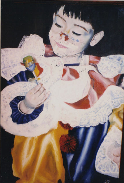 Payasito con paleta