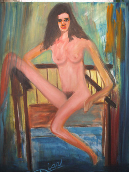 retrato de mujer desnuda Oil Canvas Landscaping