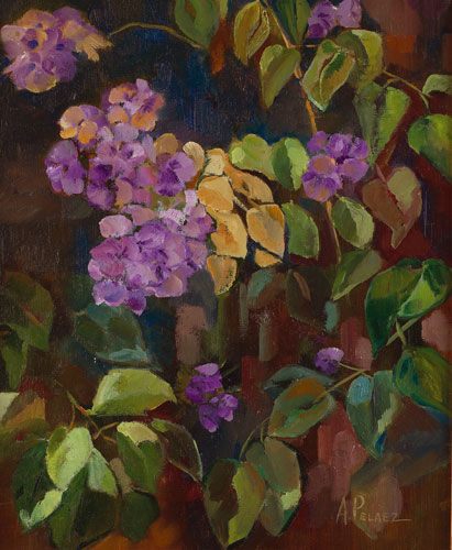 FLORES Y RAMAS Oil Canvas