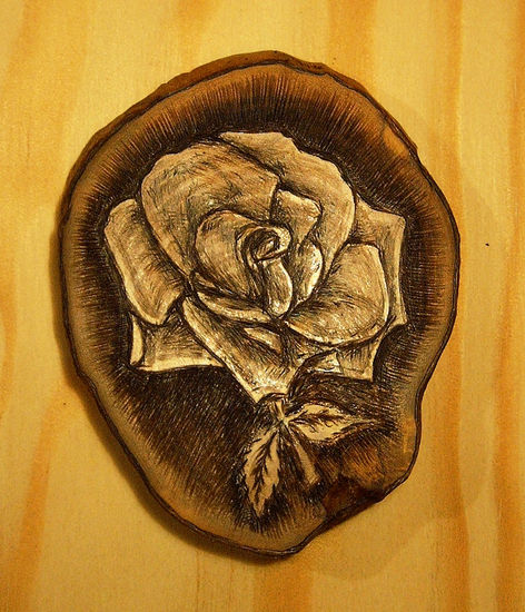 La rosa Lidia Etching Process