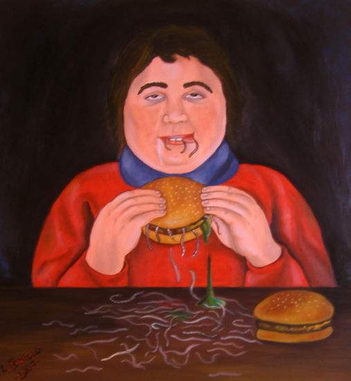 MAXI BURGUER Oil Canvas Others