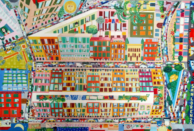 I colori di San Lorenzo a Roma