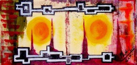 ABSTRACTO Nº7 METROPOLIS Acrylic Canvas Others