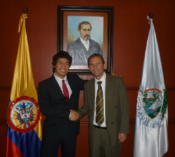 Retrato del dr. Federico Alejandro Uribe Uribe de Cali 