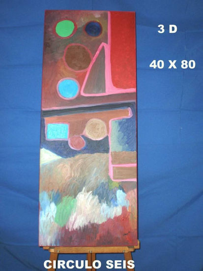 circulo 6 Oil Canvas Others