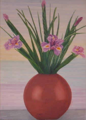 JARRON CON FLORES