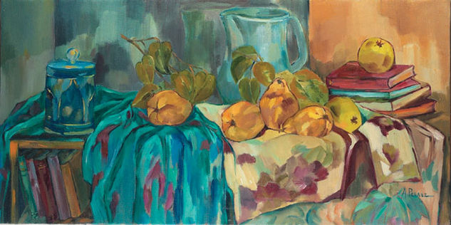 FRUTOS DE OTOÑO Oil Canvas