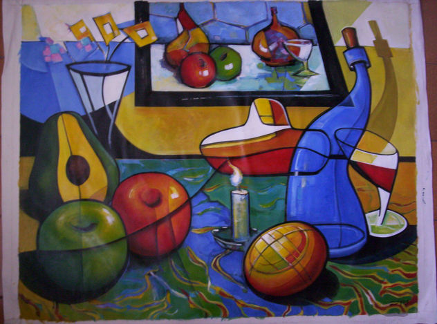 BODEGON CON VELA