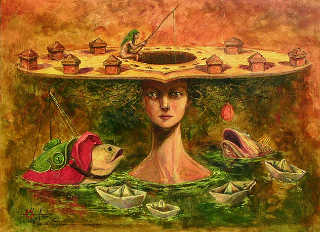 Soledad con sombrero