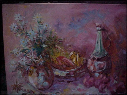 Bodegon fruta tropical