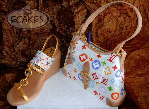 bolso y sandalia fashion
