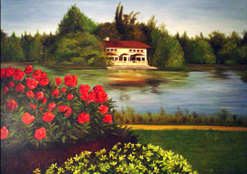 Rosas Oil Canvas Landscaping