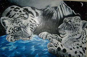 FUERZA Oil Canvas Animals