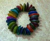 Pulsera en tagua