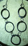 necklace in natural horn