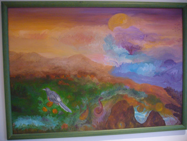 mundo de fantasía Oil Canvas Landscaping