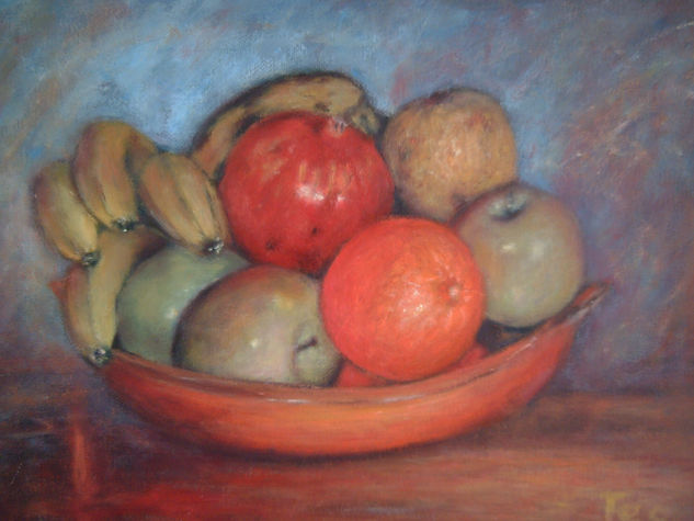 frutero 2 Oil Canvas Still Life Paintings