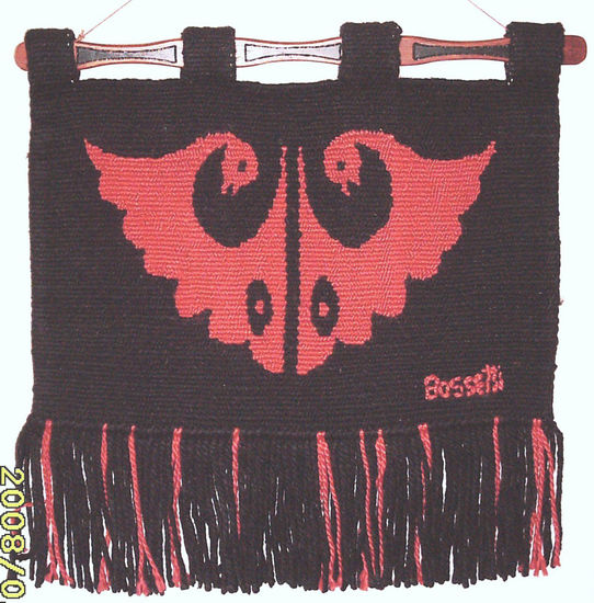 PAJAROS ROJOS Tapices Textil