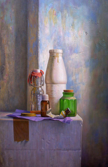 OBJETOS VARIOS Oil Canvas Still Life Paintings