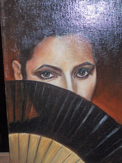 ¿que si o que no ? Oil Canvas Portrait