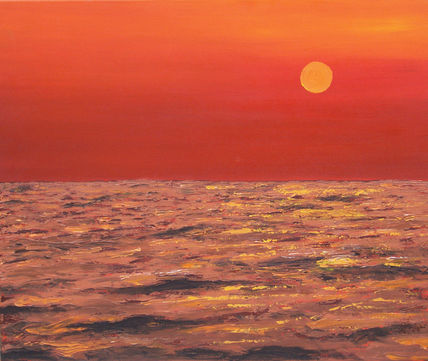 Atardecer en africa
