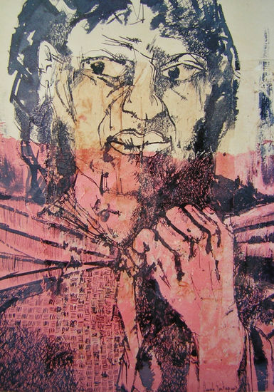 Hormiga II Media Mixta Papel