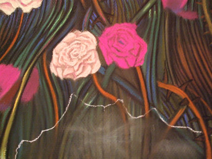 Flores atrapadas