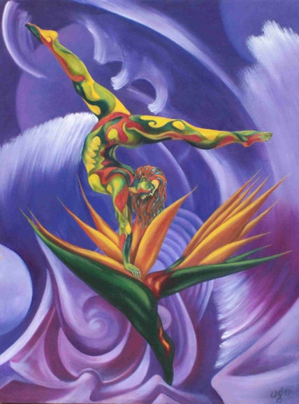 Serie mujer-flor 1