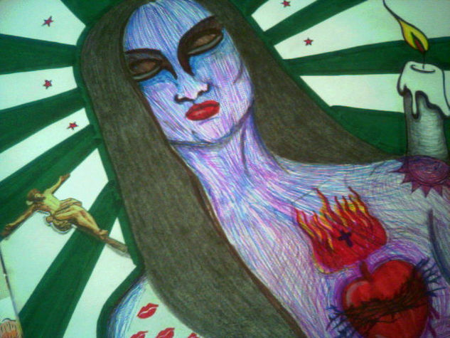 virgen Mixed Media