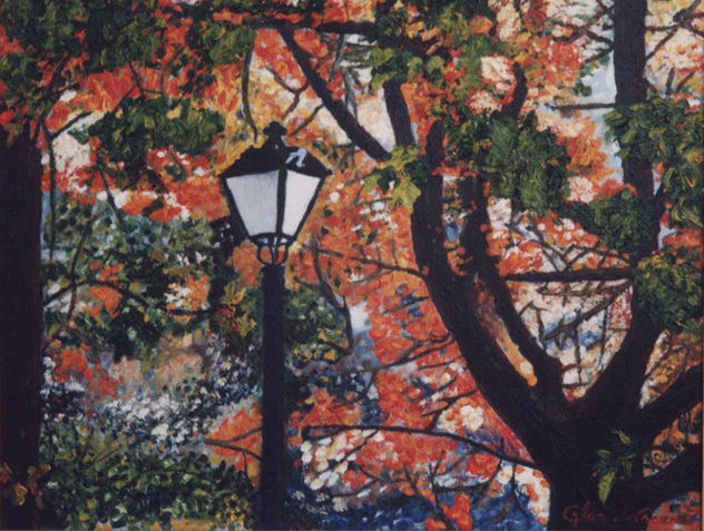 paisaje con farol
