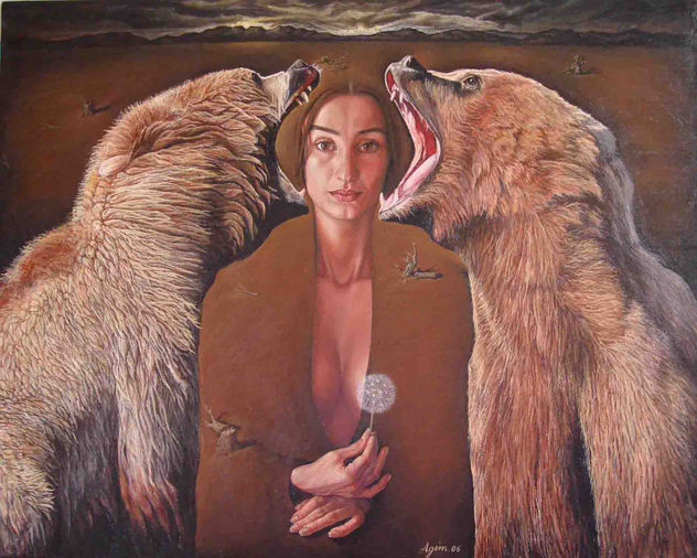 Los osos visibles y la mujer invisible